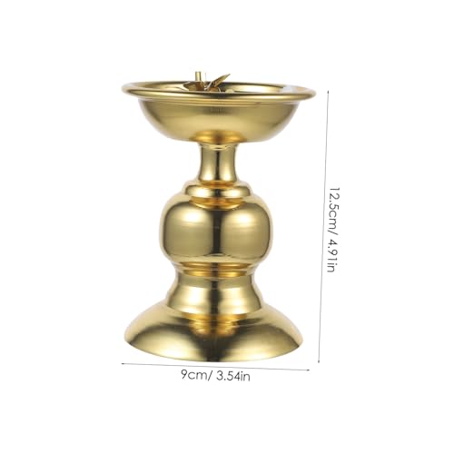 HONMEET Retro Metall-öllampe aus Legierung mit Einstellbarer Flamme Dekorative Kerzenlampe für Innenräume Vintage Butterlampe als Wohnkultur für Stimmungsvolle Beleuchtung im Wohnzimmer HONMEET Retro Metall-öllampe aus Legierung mit Einstellbarer Flamme Dekorative Kerzenlampe für Innenräume Vintage Butterlampe als Wohnkultur für Stimmungsvolle Beleuchtung im Wohnzimmer von HONMEET