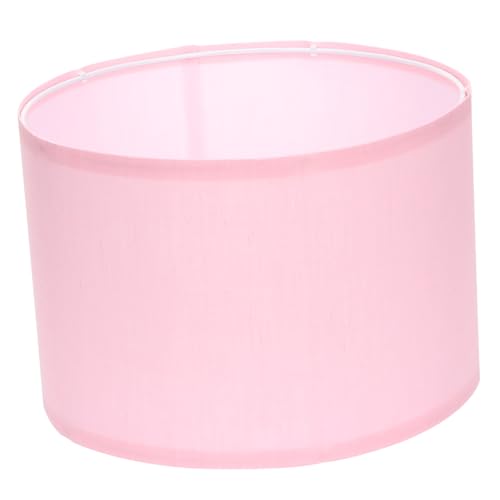 HONMEET Rosa Stoff lampenschirm Höhe Abnehmbar mit Befestigung Ersatzschirm für Tisch Deckenlampen Vintage Stil für Wohnzimmer Schlafzimmer Büro HONMEET Rosa Stoff lampenschirm Höhe Abnehmbar mit Befestigung Ersatzschirm für Tisch Deckenlampen Vintage Stil für Wohnzimmer Schlafzimmer Büro von HONMEET