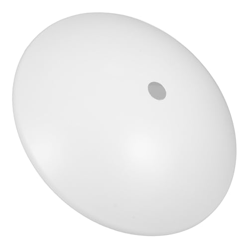 HONMEET Runde Decken notleuchte Lampenschirm aus Robustem PC Material Platzsparend Einfach zu Montieren Geeignet für Schlafzimmer Wohnzimmer Moderner Ersatz lampenschirm für von HONMEET