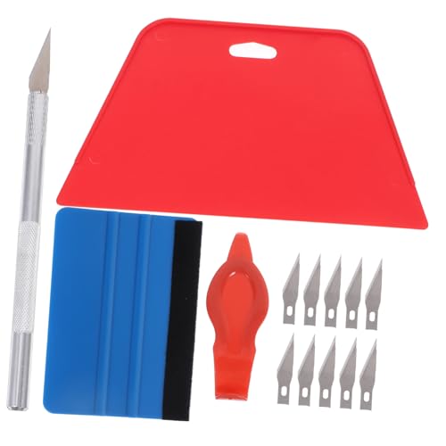 HONMEET Teiliges Folien Tapetenwerkzeug Filzkante Rakel Profi werkzeug für Auto folierung Fenster Wandfolie Effiziente Blasenentfernung Kratzfest Vielseitig für DIY und Profi anwendung HONMEET Teiliges Folien Tapetenwerkzeug Filzkante Rakel Profi werkzeug für Auto folierung Fenster Wandfolie Effiziente Blasenentfernung Kratzfest Vielseitig für DIY und Profi anwendung von HONMEET