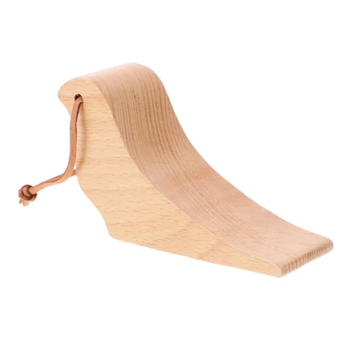 HONMEET Türstopper aus Buchenholz Vogelmotiv Leiser Türkeil Robust gegen Zusammenstoßen Rutschfest für Schlafzimmer Bad Büro Schützt Wand und Hält Tür Sicher Offen von HONMEET