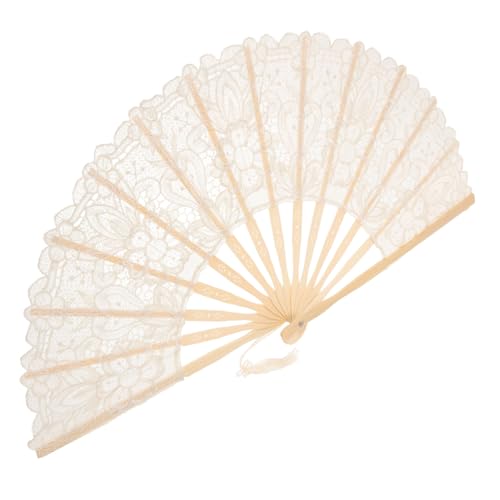 HONMEET Vintage Faltbarer Handfächer aus und Spitze Eleganter Handlicher Fächer mit Stickerei Multifunktional für Tanz Hochzeit Sommerreise und Dekoration Tragbar und Langlebig HONMEET Vintage Faltbarer Handfächer aus und Spitze Eleganter Handlicher Fächer mit Stickerei Multifunktional für Tanz Hochzeit Sommerreise und Dekoration Tragbar und Langlebig von HONMEET
