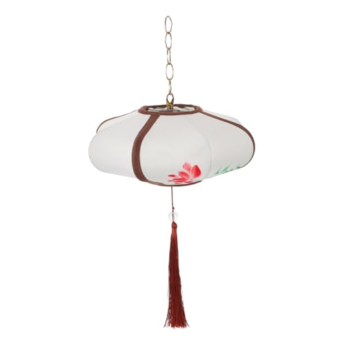 HONMEET Vintage Stoff-Laterne mit Einzigartiger UFO-Form Sanfte Beleuchtung Dekorative Hängelampe für Chinesische Restaurants Wohnzimmer und Flur Stilvolle Asiatische Pendelleuchte HONMEET Vintage Stoff-Laterne mit Einzigartiger UFO-Form Sanfte Beleuchtung Dekorative Hängelampe für Chinesische Restaurants Wohnzimmer und Flur Stilvolle Asiatische Pendelleuchte von HONMEET