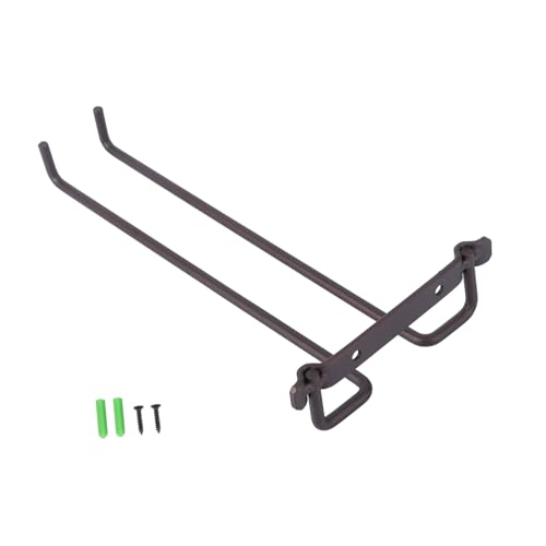 HONMEET Weinglashalter Wandmontage aus Metall Hängender Glashalter für Rotweingläser Stabiles Aufbewahren und Stilvolle Bar Küchen-dekoration Bronze-finish von HONMEET