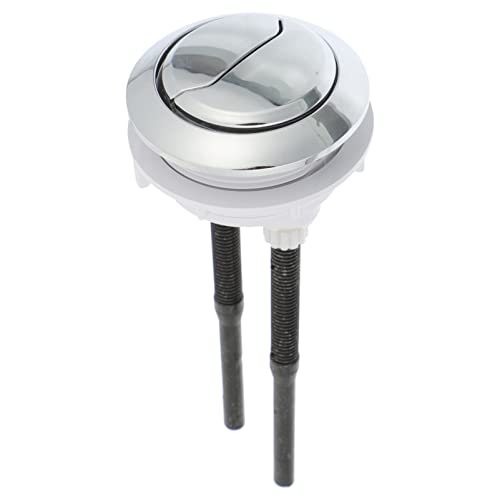 HONMEET Zubehör Hause Doppelknopfschalter Tank Silber Wasserspülung Einstellbare Spülung Für Toilettenzubehör Badezimmer Drücken Nähstes Werkzeug Die Meisten Hotelteile Ersatzwerkzeug ×Mm von HONMEET