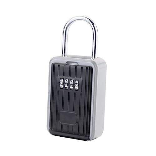 HONMEET wasserdichte Schlüsselspeichersperre mit Stelligem Code Wandmontiertes Schloss für Schlüsselaufbewahrung Installieren und Sicher für Innen und Außenbereich von HONMEET