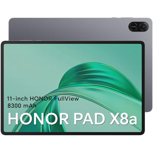 HONOR Pad X8a Tablet 11 Zoll Android 14+Bluetooth, WiFi, 128 GB/4 GB RAM Tablet mit 4 Lautsprecher, 90Hz Eye Protection Display, 8300mAh,Space Gray HONOR Pad X8a Tablet 11 Zoll Android 14+Bluetooth, WiFi, 128 GB/4 GB RAM Tablet mit 4 Lautsprecher, 90Hz Eye Protection Display, 8300mAh,Space Gray von HONOR