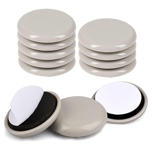 Möbelgleiter für Schwere Möbel 12 Stück 50mm Teflongleiter Selbstklebend Stuhl Gleiter Kunststoffgleiter für Stühle Möbel Möbelgleiter für Schwere Möbel 12 Stück 50mm Teflongleiter Selbstklebend Stuhl Gleiter Kunststoffgleiter für Stühle Möbel von HONQX