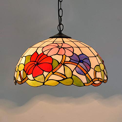 E27 Pendelleuchte Deko Leuchte Vintage Glas Hängelampe Höheverstellbar Esstisch Esszimmer Küchenlampen Retro Pendellampe Wohnzimmerlampe Hängeleuchte Schlafzimmer Keller Loft Cafe Bar von HONY-LIGHT