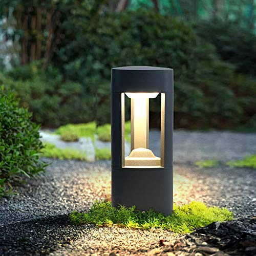 LED Anthrazit Wasserdichte Sockelleuchte Aluminium Und Acryl 5W Warmweiß Wegeleuchte Garten Balkon Park Hof Terrassen Im Freien Beleuchtung Standleuchte Pollerleuchten 15 * 30 * 12.5 Cm LED Anthrazit Wasserdichte Sockelleuchte Aluminium Und Acryl 5W Warmweiß Wegeleuchte Garten Balkon Park Hof Terrassen Im Freien Beleuchtung Standleuchte Pollerleuchten 15 * 30 * 12.5 Cm von HONY-LIGHT
