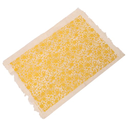 HOODANCOS 1 Blatt Keramik Dekorpapier für Töpferei Hochwertiges Unterglasur Transferpapier mit Traditionellem Floralen Design für Kreative Projekte und DIY Kunst von HOODANCOS