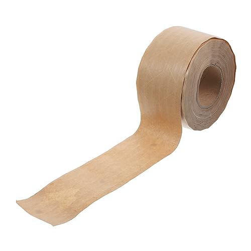 HOODANCOS 1 Rolle Multi Funktionale Verpackungsbandrolle Wasseraktiviertes Kraftpapier Klebeband für Versand und Umzug Stark Haftend und Beschriftbar HOODANCOS 1 Rolle Multi Funktionale Verpackungsbandrolle Wasseraktiviertes Kraftpapier Klebeband für Versand und Umzug Stark Haftend und Beschriftbar von HOODANCOS