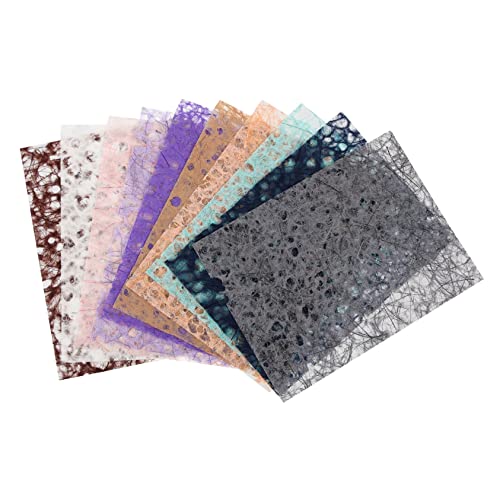 HOODANCOS 10blätter Ausgehöhltes Scrapbooking-Papier DIY Sammelalbum Material Papiere Bastelmaterial Journalpapier Dekoratives Papier Für Album Notizbuch von HOODANCOS
