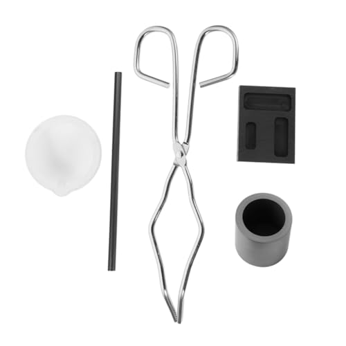 HOODANCOS 1 Satz Schmuck-Werkzeug-Set Schmelzen Casting-Kit Tiegel Werkzeug Schmelzguss-Kit Silberschmelzset Goldtiegel-Schmelzset Metallschmelzguss-Set Schmuckbirnenform Tiegel-Kit Graphit HOODANCOS 1 Satz Schmuck-Werkzeug-Set Schmelzen Casting-Kit Tiegel Werkzeug Schmelzguss-Kit Silberschmelzset Goldtiegel-Schmelzset Metallschmelzguss-Set Schmuckbirnenform Tiegel-Kit Graphit von HOODANCOS
