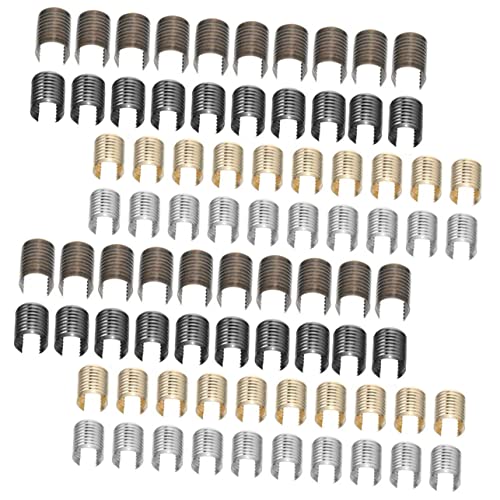 HOODANCOS 1 Satz Taschen Quasten Clip Set Armbänder Seil Endstopper Kordel Endkappen Klemmen Kleine Bungee Seile Mit Haken Rohrrollen Planendraht Elastische Zange 160 Stück von HOODANCOS
