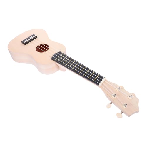 HOODANCOS 1satz Holz Ukulele Bausatz Für Musikprojekte Handgemachte Ukulele Für Einfach Zu Montieren Für Kreative Bastelstunden von HOODANCOS
