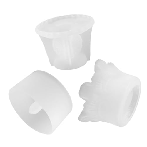 HOODANCOS 1 Set-Box Silikonform zum Basteln handwerkliche Silikonform Epoxid-Silikon-Gießform Silikonformen für DIY silikonform selber machen Handwerk Formenbau Kieselgel Weiß von HOODANCOS