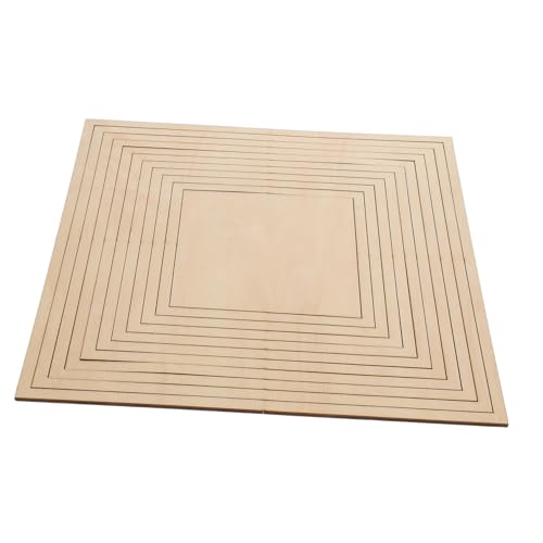 HOODANCOS 1 Set Quadratische Töpferformen Für Den Handbau: Geometrische Führungsschiene, Keramikrand-Formen Für Die Tonplattenformung, DIY-herstellung Von Tabletts, Basteln von HOODANCOS