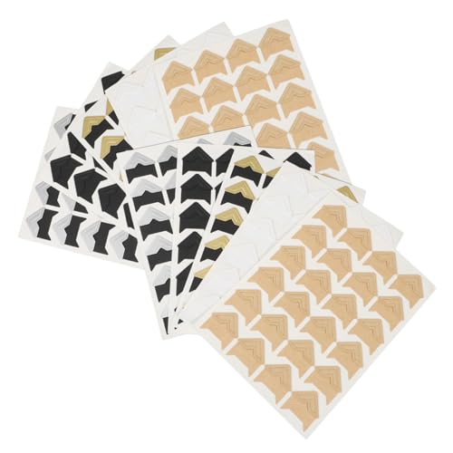 HOODANCOS 10blätter Selbstklebende Fotoecken Aufkleber Und Scrapbooking Fotoalben Und Tagebücher Einfach Zu Entfernen Schützende Papierteile HOODANCOS 10blätter Selbstklebende Fotoecken Aufkleber Und Scrapbooking Fotoalben Und Tagebücher Einfach Zu Entfernen Schützende Papierteile von HOODANCOS