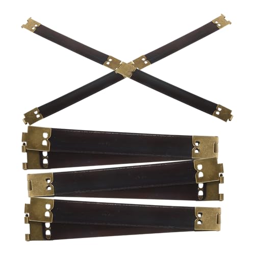HOODANCOS 10 Stück Nähen Handtasche Flexrahmen Handtaschen-flexrahmen Zum Basteln Ersatz-geldbörsen-flexrahmen Interner Handtaschen-flexrahmen Für Light Brown Metall von HOODANCOS