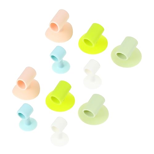 HOODANCOS 10 Stück Silikon Türstopper mit Saugnapf Kreative Türpuffer zur Wand und Türschutz für Kinderzimmer Vermeidung von Türschäden HOODANCOS 10 Stück Silikon Türstopper mit Saugnapf Kreative Türpuffer zur Wand und Türschutz für Kinderzimmer Vermeidung von Türschäden von HOODANCOS