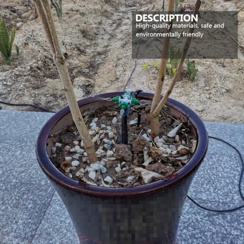 HOODANCOS 10 Stück Teiliges Bewässerungssprinkler mit Rotation Garten Sprühdüse mit Erdspieß Einfache Installation Ersatz für Kaputte Sprinkler für Pflanzenbewässerung HOODANCOS 10 Stück Teiliges Bewässerungssprinkler mit Rotation Garten Sprühdüse mit Erdspieß Einfache Installation Ersatz für Kaputte Sprinkler für Pflanzenbewässerung von HOODANCOS