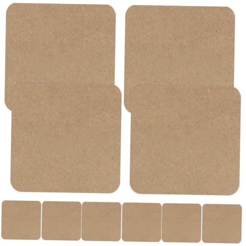 HOODANCOS 10 Stück Tonträgerplatte Tonmatte Lehmplatte Bastelbrett Aus Ton Keilplatte Aus Ton Schlammbrett Tonunterlage Töpferplatte Aus Ton Bildhauerei Niedriger Töpferlehm Keramik Holz von HOODANCOS