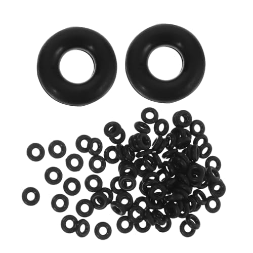 HOODANCOS Perlen-abstandshalter Zur Schmuckherstellung – 100 Stück Silikon-abstandsperlen Stopper Für Armbänder Halsketten Zubehör-Set von HOODANCOS