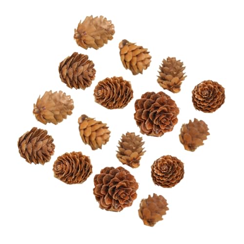 HOODANCOS 100 Stk. Teiliges Mini-holz-pinienzapfen Deko- Naturgetreu Geformt Vielseitig Einsetzbar für Weihnachten DIY Basteln Party Wohnraumdekoration Kleine Zapfen für Rustikalen Charme HOODANCOS 100 Stk. Teiliges Mini-holz-pinienzapfen Deko- Naturgetreu Geformt Vielseitig Einsetzbar für Weihnachten DIY Basteln Party Wohnraumdekoration Kleine Zapfen für Rustikalen Charme von HOODANCOS