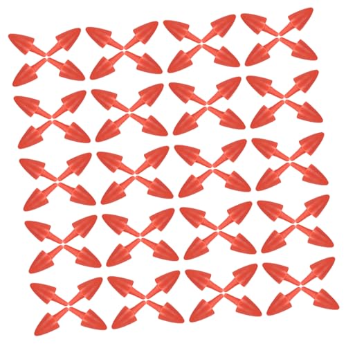 HOODANCOS 100 Stück Schneemann-Nasenspielzeug Schneemannnase selber Machen Karottennase zum Basteln eisig Schneemann-Dekorationsset Schneemann-Material-Kit zum Selbermachen PVC Orange von HOODANCOS