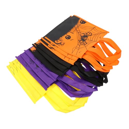 HOODANCOS 12 Stück Teiliges Halloween Geschenkbeutel Vliesstoff Tragbare Süßigkeiten-tüten mit Halloween-motiv Leichte Party-taschen für Kindergeburtstag Süßigkeiten Snacks und Dekoration HOODANCOS 12 Stück Teiliges Halloween Geschenkbeutel Vliesstoff Tragbare Süßigkeiten-tüten mit Halloween-motiv Leichte Party-taschen für Kindergeburtstag Süßigkeiten Snacks und Dekoration von HOODANCOS