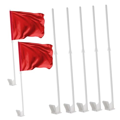 HOODANCOS 12 Stück Teiliges Langlebiger Fahnenhalter für Autofenster mit Stabilem Clip design Wetterfest und Verschleißfest Passend für Auto Lkw Bus für Feiertage und Team events HOODANCOS 12 Stück Teiliges Langlebiger Fahnenhalter für Autofenster mit Stabilem Clip design Wetterfest und Verschleißfest Passend für Auto Lkw Bus für Feiertage und Team events von HOODANCOS