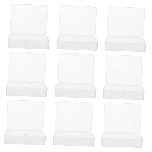HOODANCOS 12stücke Teiliges Aufbewahrungsboxen Für Kleinteile Transparente Organizerbox Für Schrauben Bastelbedarf Und Kleine Teile Stapelbare Und Praktische Sortierboxen Für Jedes von HOODANCOS