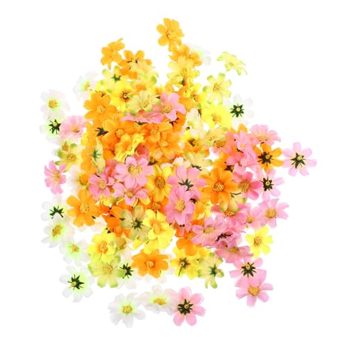 HOODANCOS 150stücke Künstliche Blumen Bunte Daisy Blütenköpfe Dekoration Für Hochzeiten DIY Projekte Vivid Flower Heads Für Zuhause Und Feste Pflegeleicht Und Langlebig HOODANCOS 150stücke Künstliche Blumen Bunte Daisy Blütenköpfe Dekoration Für Hochzeiten DIY Projekte Vivid Flower Heads Für Zuhause Und Feste Pflegeleicht Und Langlebig von HOODANCOS