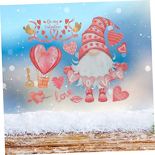 HOODANCOS 1Blatt Fensteraufkleber Weihnachten Selbstklebende Deko für Farbige Wandaufkleber mit Festlichem Design für Fenster und Wände HOODANCOS 1Blatt Fensteraufkleber Weihnachten Selbstklebende Deko für Farbige Wandaufkleber mit Festlichem Design für Fenster und Wände von HOODANCOS