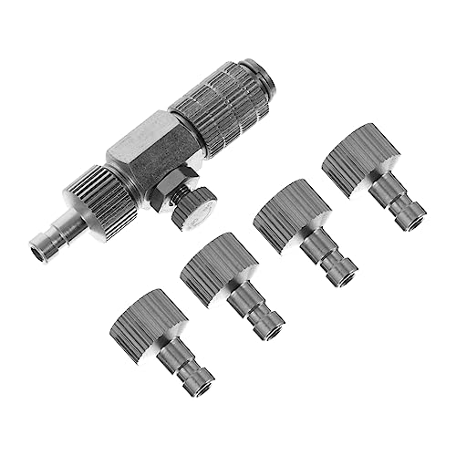 HOODANCOS 1Satz Schnellkupplung Adapter für Airbrush Kompressoranschluss mit Gewinde Installieren Stark und Langlebig für DIY Projekte und Modellmalerei HOODANCOS 1Satz Schnellkupplung Adapter für Airbrush Kompressoranschluss mit Gewinde Installieren Stark und Langlebig für DIY Projekte und Modellmalerei von HOODANCOS