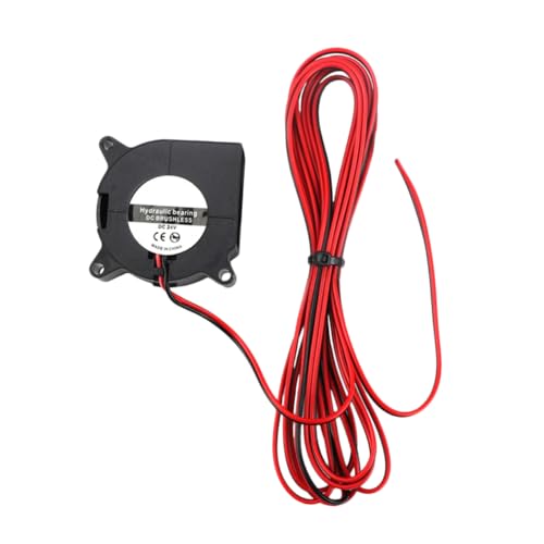 HOODANCOS 24-v-druckerzubehörlüfter Mini-gebläse 2 3-m-Kabel Geräuscharm Effiziente Kühlung Für 3D-drucker von HOODANCOS