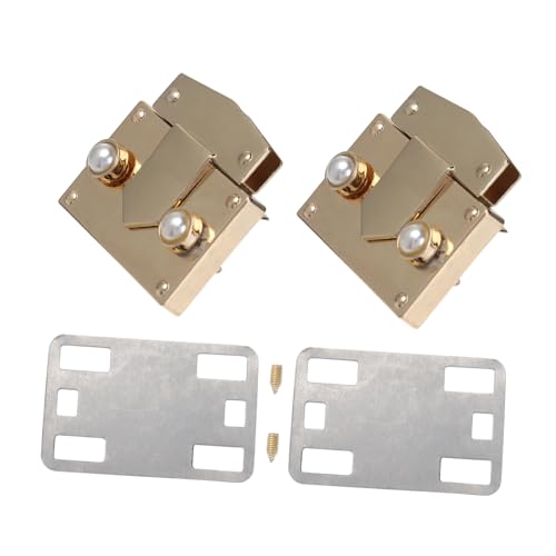 HOODANCOS 2 Sätze Sperren Hardware-schlösser Basteltaschenschlösser Selber Machen Hardware Für Geldbörsenschlösser Geldbeutelschloss Handtaschenschloss DIY-Handwerk Golden Metall 2 Stück * 2 HOODANCOS 2 Sätze Sperren Hardware-schlösser Basteltaschenschlösser Selber Machen Hardware Für Geldbörsenschlösser Geldbeutelschloss Handtaschenschloss DIY-Handwerk Golden Metall 2 Stück * 2 von HOODANCOS