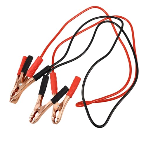 HOODANCOS 2 Stück Auto Batterie Kabel mit Krokodilklemmen Tragbare Starthilfekabel für Autobatterien Zuverlässige Verbindung für Elektrische Geräte im Fahrzeug HOODANCOS 2 Stück Auto Batterie Kabel mit Krokodilklemmen Tragbare Starthilfekabel für Autobatterien Zuverlässige Verbindung für Elektrische Geräte im Fahrzeug von HOODANCOS