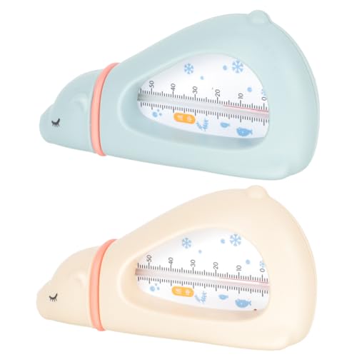 HOODANCOS 2 Stück Badewannen Thermometer Tierform Wasserdichtes Temperaturmessgerät für Angenehmes Baden als Badetoy für Neugeborene und Kleinkinder HOODANCOS 2 Stück Badewannen Thermometer Tierform Wasserdichtes Temperaturmessgerät für Angenehmes Baden als Badetoy für Neugeborene und Kleinkinder von HOODANCOS