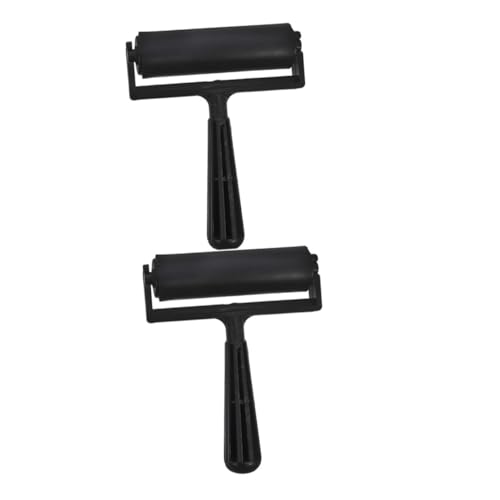 HOODANCOS 2 Stück Farbwalze Tinte Diamantmalerei Rollen Kits für malen manuelle Bastelwalze Kleiner Bastelroller Malerrolle DIY-Bastelroller Künstlerwalze Plastik Schwarz HOODANCOS 2 Stück Farbwalze Tinte Diamantmalerei Rollen Kits für malen manuelle Bastelwalze Kleiner Bastelroller Malerrolle DIY-Bastelroller Künstlerwalze Plastik Schwarz von HOODANCOS