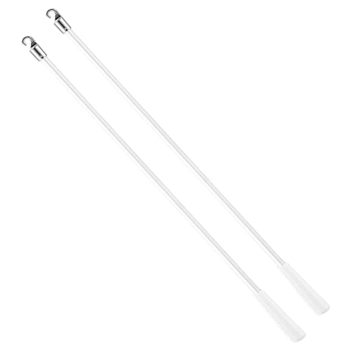 HOODANCOS 2 Stück Fiberglas blindstab mit Ergonomischem Griff Korrosionsbeständig und Vielseitig Einsetzbar Einfache Montage ohne Werkzeug Ersatzteil für Vertikale Jalousien zur Licht von HOODANCOS