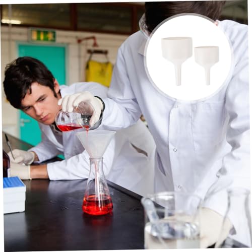 HOODANCOS 2 Stück Keramik büchnertrichter Laborfiltrations trichter für Chemie Biologie Pharmazie Präzise Flüssigkeitsdosierung Vielseitig Einsetzbar von HOODANCOS
