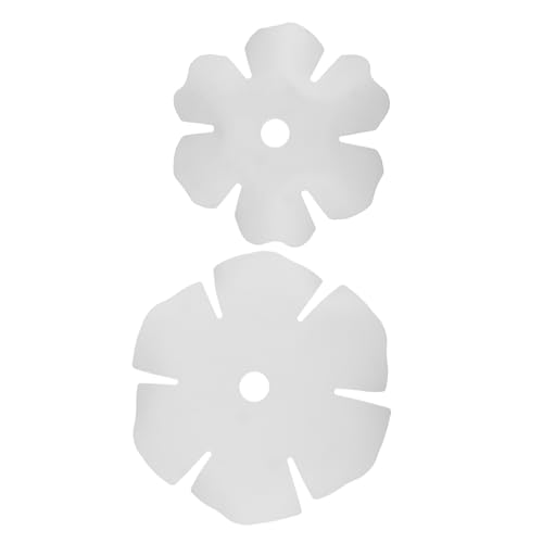 HOODANCOS 2 Stück Kreativer Lampenschirm Kronleuchterschirme Blumen Schreibtischlampe Deckenblumen Kunststoff Lampenschirm Moderne Lampenabdeckung Hängelampenschirme Blumenlampenschirm von HOODANCOS