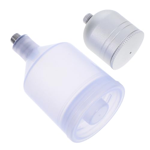 HOODANCOS 2 Stück Nachfüllbare Airbrush Becher Metall Stabiler Farbbehälter für Sprühfarbe für Malerei und Illustrationen Mit Sicherem Gewinde und Optimaler Kapazität HOODANCOS 2 Stück Nachfüllbare Airbrush Becher Metall Stabiler Farbbehälter für Sprühfarbe für Malerei und Illustrationen Mit Sicherem Gewinde und Optimaler Kapazität von HOODANCOS