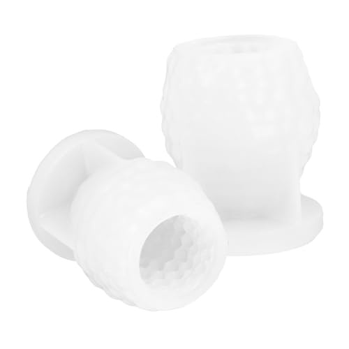 HOODANCOS 2 Stück Silikon Tannenzapfenform Hitzebeständig Wiederverwendbar Vielseitig für Kerzen Seifen Schokolade DIY Bastelprojekte Kompakt Leicht für Hobby und Profi HOODANCOS 2 Stück Silikon Tannenzapfenform Hitzebeständig Wiederverwendbar Vielseitig für Kerzen Seifen Schokolade DIY Bastelprojekte Kompakt Leicht für Hobby und Profi von HOODANCOS