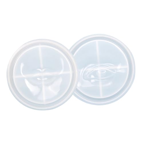 HOODANCOS 2 Stück Silikonform für DIY Räucherstäbchenhalter in Lippen Augenform Reißfest Leicht Entformbar Waschbar Langlebig Geeignet für Epoxidharz Gießformen und Kreative von HOODANCOS