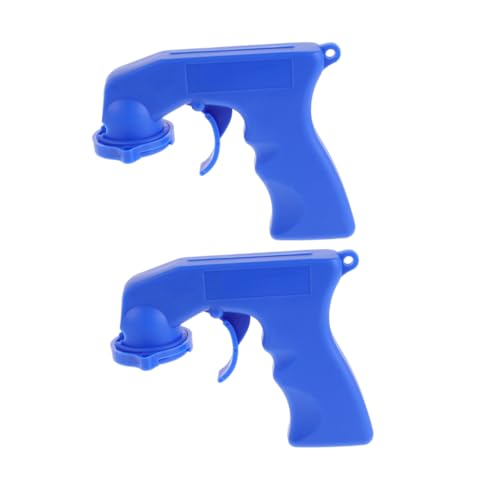 HOODANCOS 2 Stück Sprayfarbe Handgriff Universeller Sprühdosenaufsatz für Präzises Sprühen Langlebiges Kunststoffmaterial für Detaillierte Lackierarbeiten und Professionelle Ergebnisse von HOODANCOS