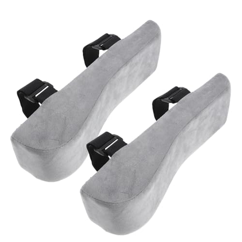 HOODANCOS 2stücke Armlehnenpolster Für Bürostühle Ergonomische Dämpfende Armauflagen Aus Elastischem Baumwollmaterial Geeignet Für Computer Und Gaming-stühle Erhöhten Komfort Und von HOODANCOS