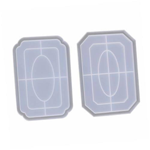 HOODANCOS 2 Stück Tischplatten Gussform Untersetzerform Snack Tablett Form Silikonform Tablett Harzform Harz Bastelform DIY Plattenform Achteckige Tablettform Schalen Gussform HOODANCOS 2 Stück Tischplatten Gussform Untersetzerform Snack Tablett Form Silikonform Tablett Harzform Harz Bastelform DIY Plattenform Achteckige Tablettform Schalen Gussform von HOODANCOS